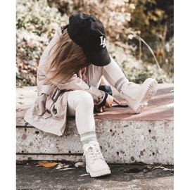 Bottes Trappeur Chaudes Enfant Beige clair Dexter 2 Bottes Trappeur Chaudes Enfant Beige clair Dexter 2