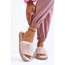 Accueil Chaussons Chaussons Avec Fourrure Inblu EK-05-011 Beige 1 Accueil Chaussons Chaussons Avec Fourrure Inblu EK-05-011 Beige 1