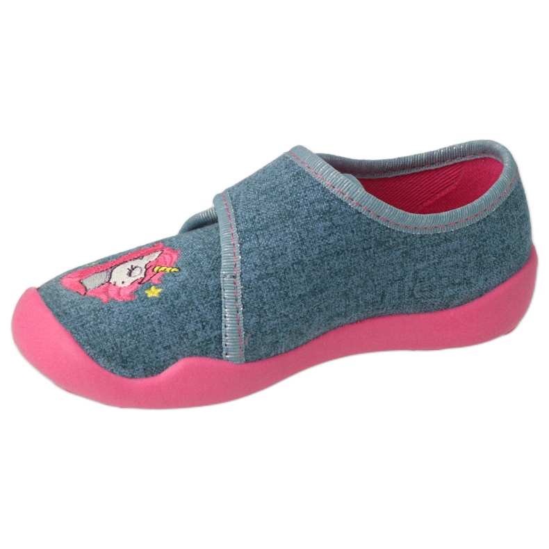 Befado chaussures pour enfants 122X016 bleu rose 1
