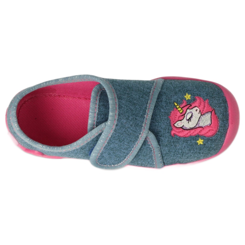 Befado chaussures pour enfants 122X016 bleu rose 2