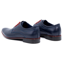 Olivier Chaussures habillées cuir homme 277 bleu marine 4 Olivier Chaussures habillées cuir homme 277 bleu marine 4
