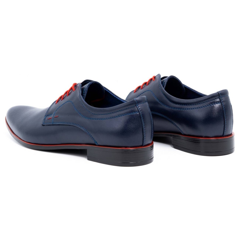Olivier Chaussures habillées cuir homme 277 bleu marine 4 Olivier Chaussures habillées cuir homme 277 bleu marine 4