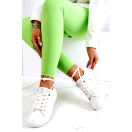 Baskets basses en cuir Big Star JJ274007 Blanc 3