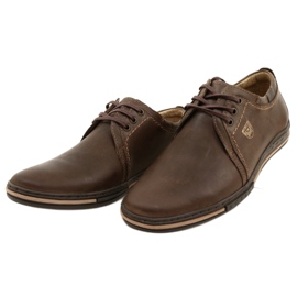 Polbut Chaussures homme en cuir 343 marron brun 4 Polbut Chaussures homme en cuir 343 marron brun 4