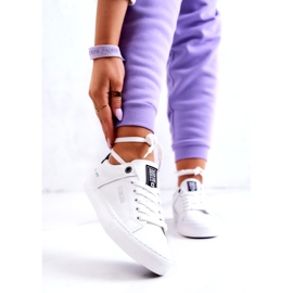 Baskets en Cuir Big Star JJ274211 Blanc et Noir 1