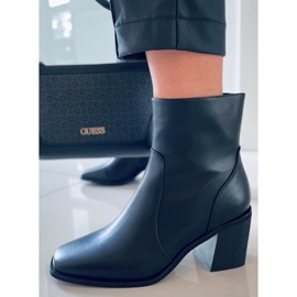 BM Bottines noires à talons hauts Dinah le noir 3