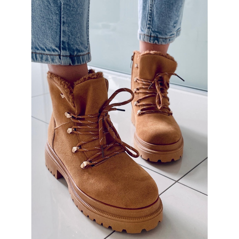 BM Botte de trappeur camel Winton brun 2