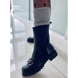 BM Boots femme à tige souple Corrin Black le noir 1 BM Boots femme à tige souple Corrin Black le noir 1