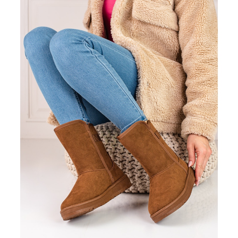 Bottes de neige hautes marron femme Big Star KK274616 brun 1 Bottes de neige hautes marron femme Big Star KK274616 brun 1