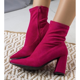 Bottines roses Itzel 2
