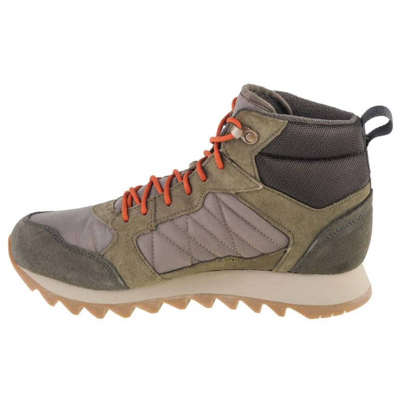 Chaussures Merrell Alpine Sneaker Mid Plr Wp 2 J004291 vert 1