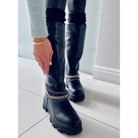 BM Bottes à chaînes Persia Noir le noir 3