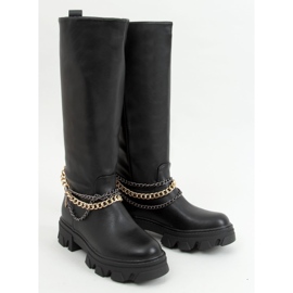 BM Bottes à chaînes Persia Noir le noir 1