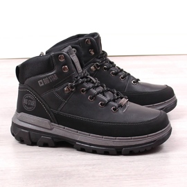 Bottes noires pour hommes Big Star KK174120 le noir 1