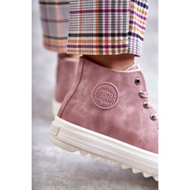 Baskets Femme Big Star High Warm Rose EE274113 1 Baskets Femme Big Star High Warm Rose EE274113 1
