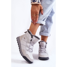 Bottes de neige isolées femme Cross Jeans KK2R4015C Gris 1