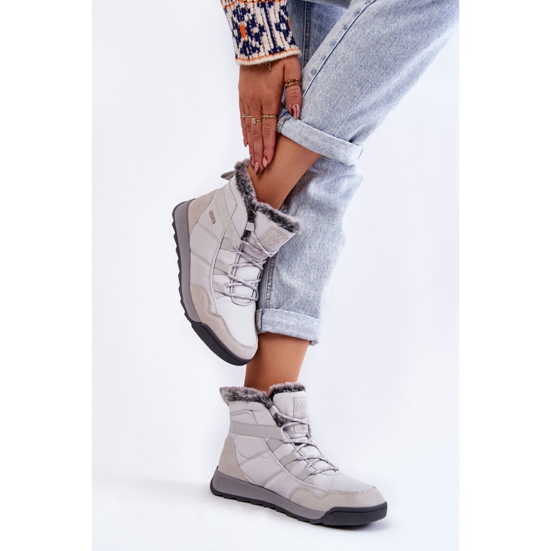 Bottes de neige isolées femme Cross Jeans KK2R4015C Gris 2