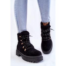 Bottes en daim pour femmes Noir Bellita le noir 5