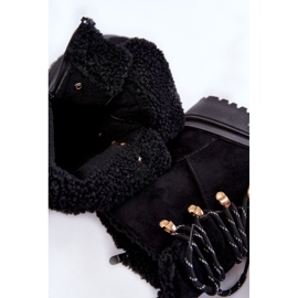 Bottes en daim pour femmes Noir Bellita le noir 8
