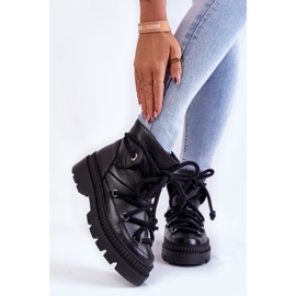 FILIPCZYK Bottes De Neige Tendance Femme Noir Kallen le noir 1