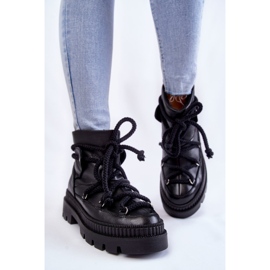 FILIPCZYK Bottes De Neige Tendance Femme Noir Kallen le noir 4