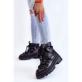 FILIPCZYK Bottes De Neige Tendance Femme Noir Kallen le noir 2