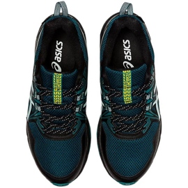 Asics Gel Venture 8 Waterproof W 1012A707 004 chaussures de course noir vert 1