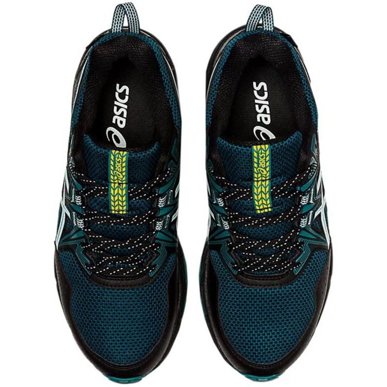 Asics Gel Venture 8 Waterproof W 1012A707 004 chaussures de course noir vert 1