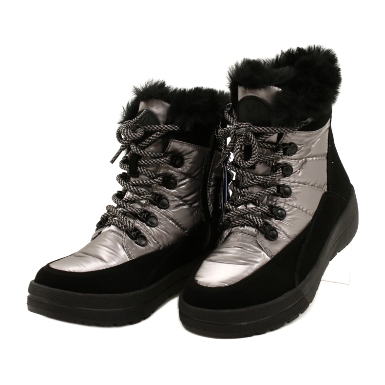 Caprice Bottes de neige pour femmes étanche 9-26240-29 032 Black / Taupe le noir 2