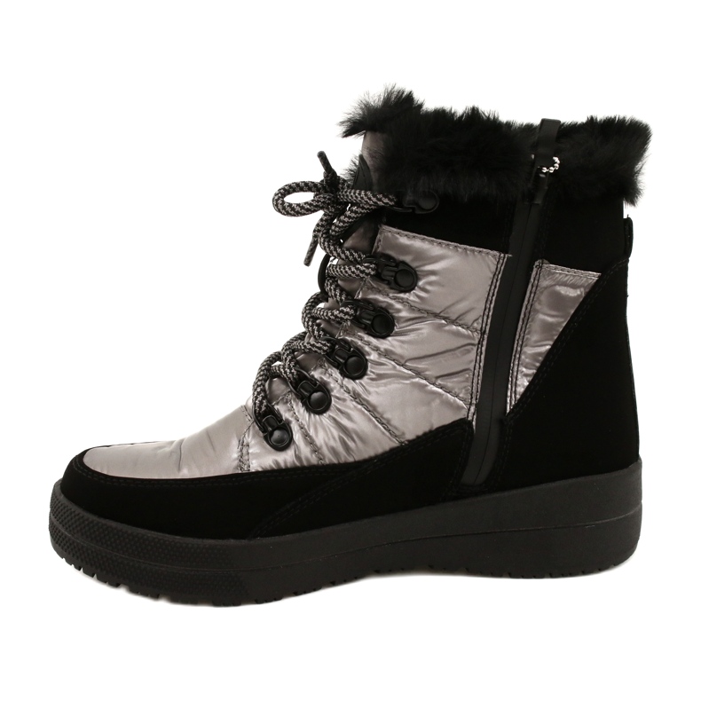 Caprice Bottes de neige pour femmes étanche 9-26240-29 032 Black / Taupe le noir 1