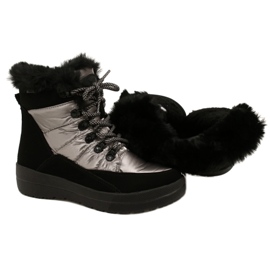 Caprice Bottes de neige pour femmes étanche 9-26240-29 032 Black / Taupe le noir 4