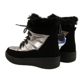 Caprice Bottes de neige pour femmes étanche 9-26240-29 032 Black / Taupe le noir 3