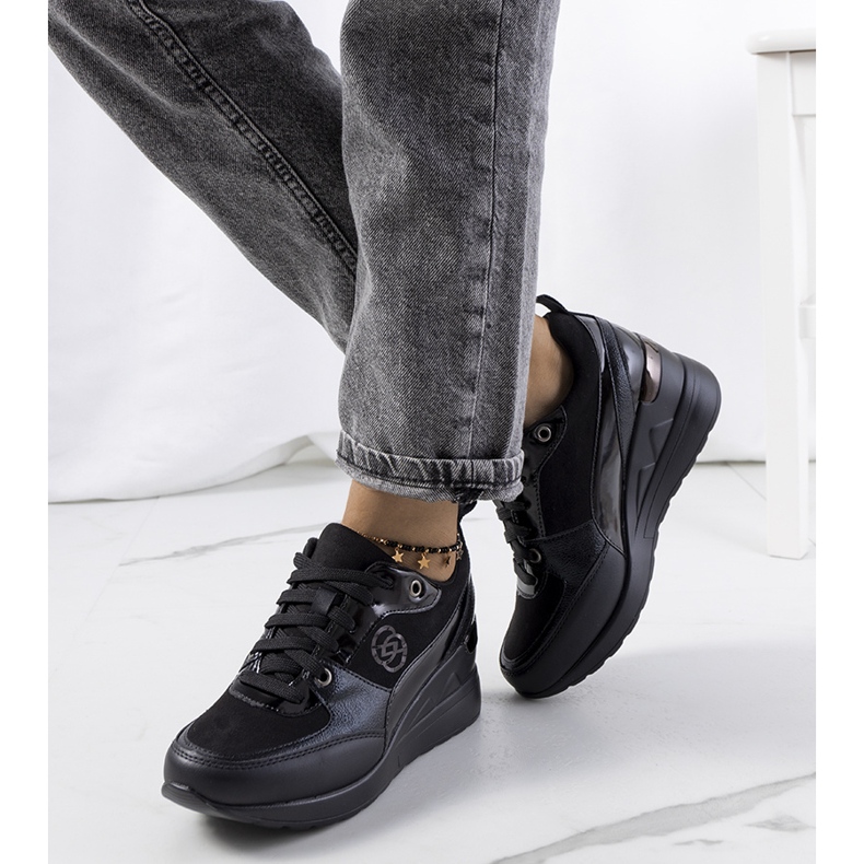 PA1 Baskets noires de Didiana le noir 1