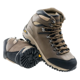 Chaussures Hi-Tec Sajama Mid Wp 92800064449 brun 1