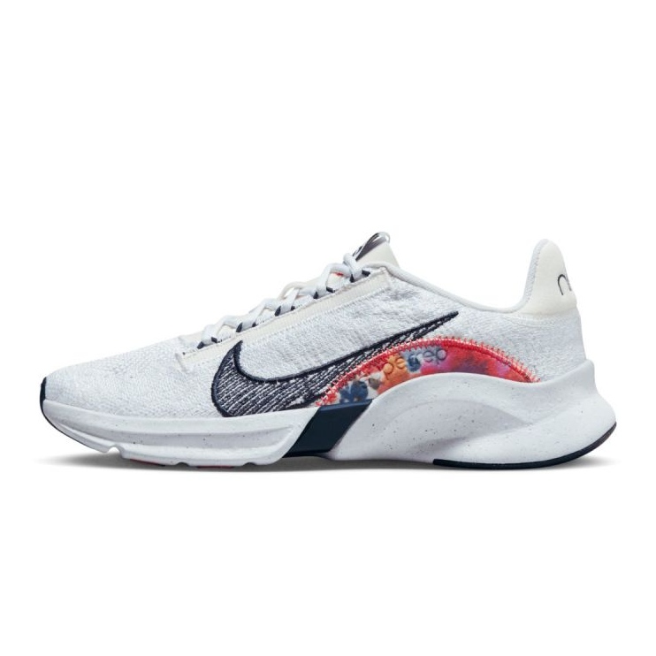 Chaussure Nike SuperRep Go 3 Flyknit Next Nature W DH3393-103 blanc 1