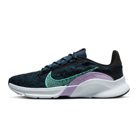 Chaussures Nike SuperRep Go 3 Flyknit Next Nature DH3393-002 bleu 1
