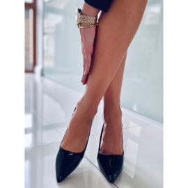 PA1 Anika Escarpins femme laqués noirs 1