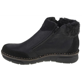 Rieker Booties chaussures en 73352-00 le noir 1