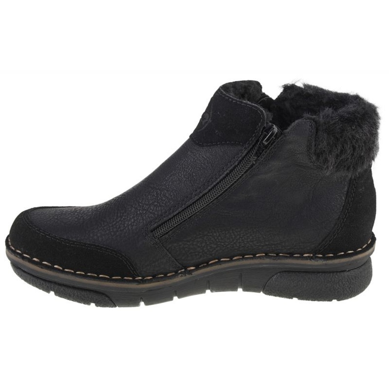Rieker Booties chaussures en 73352-00 noir 1