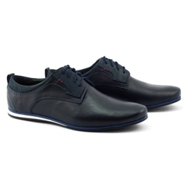 Olivier Chaussures en cuir masculin 731 bleu marine 2 Olivier Chaussures en cuir masculin 731 bleu marine 2