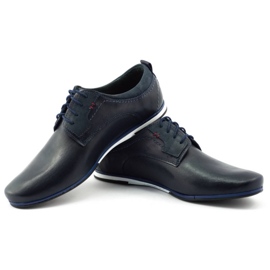 Olivier Chaussures en cuir masculin 731 bleu marine 3 Olivier Chaussures en cuir masculin 731 bleu marine 3