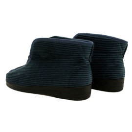 Slippers pour femmes isolées Adanex 27833-FBP7SU Bleu marine 3 Slippers pour femmes isolées Adanex 27833-FBP7SU Bleu marine 3