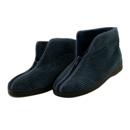 Slippers pour femmes isolées Adanex 27833-FBP7SU Bleu marine 2