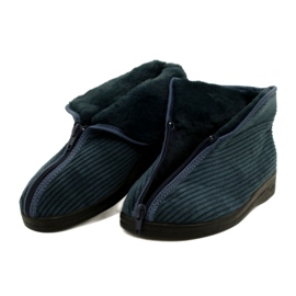Slippers pour femmes isolées Adanex 27833-FBP7SU Bleu marine 5 Slippers pour femmes isolées Adanex 27833-FBP7SU Bleu marine 5