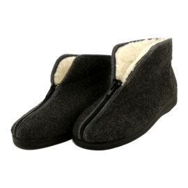 Chaussons Isolés en Feutre Adanex 26844-FBP7FU Gris 3