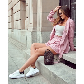 Chaussures de sport à plateforme pour femmes, blanches et noires 4 Chaussures de sport à plateforme pour femmes, blanches et noires 4