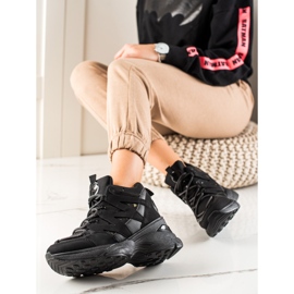 W. Potocki Bottes Potocki noires confortables le noir 3