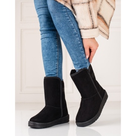 Big Star Femme Mukluki KK274618 le noir 1