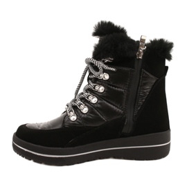 Caprice Bottes de neige noire de Caprice étanche 9-26240-29 019 1