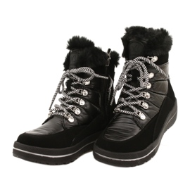 Caprice Bottes de neige noire de Caprice étanche 9-26240-29 019 2